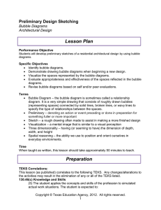 Lesson Plan Preliminary Design Sketching Bubble Diagrams Architectural Design