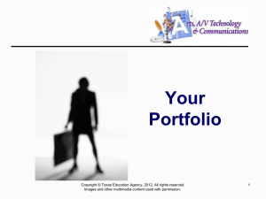 Your Portfolio