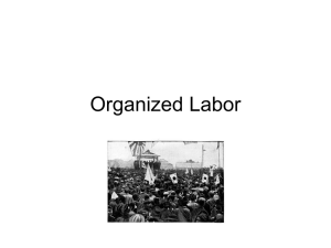 Organized Labor