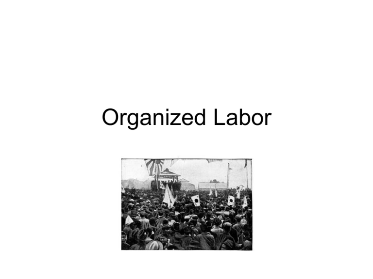 What Is Another Word For Organized Labor