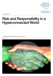 Risk and Responsibility in a Hyperconnected World Insight Report