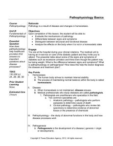 Pathophysiology Basics