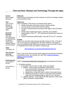 Then and Now: Disease and Technology Through the Ages