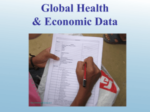 Global Health &amp; Economic Data  5