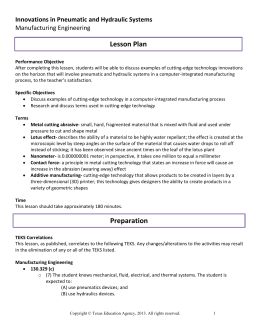 Hydraulic and Pneumatic Systems Syllabus