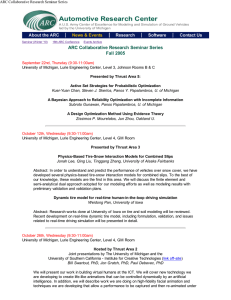 ARC Collaborative Research Seminar Series Fall 2005