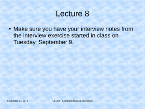 Lecture 8