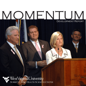 MOMENTUM Momentum Development Report Special Report to Donors