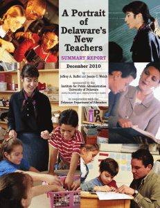 A Portrait of Delaware’s New