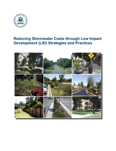 Reducing Stormwater Costs through Low Impact Development (LID) Strategies and Practices