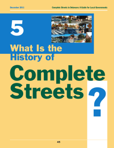 ? 5 Complete Streets