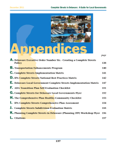 Appendices A. B.