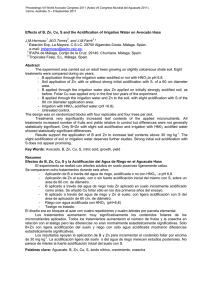 Effects of B, Zn, Cu, S and the Acidification of... J.M.Hermoso , M.D.Torres