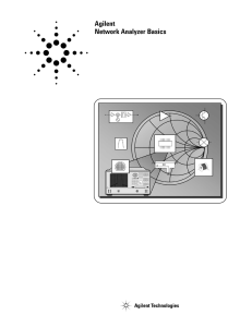 Agilent Network Analyzer Basics