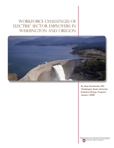 Workforce challenges of Electric Sector Employers in Washington and Oregon