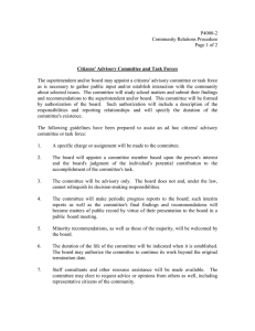P4000-2 Community Relations Procedure Page 1 of 2