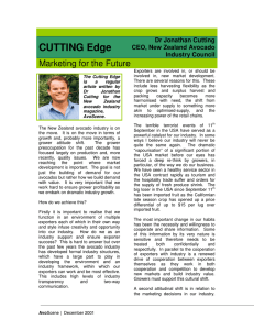 CUTTING Edge Marketing for the Future  Dr Jonathan Cutting
