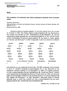 135 The  isolation  of  volemitol  and ... seeds Note