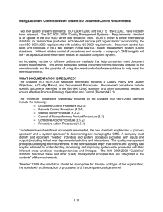 Using Document Control Software to Meet ISO Document Control Requirements