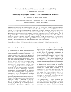 6 International Conference on Water Resources and Arid Environments (ICWARE 6):
