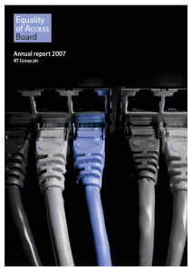 Annual report 2007 BT Group plc