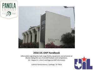 2016 UIL OAP Handbook
