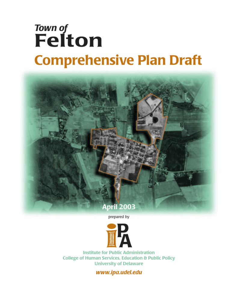 Felton Comprehensive Plan Draft Town of April 2003