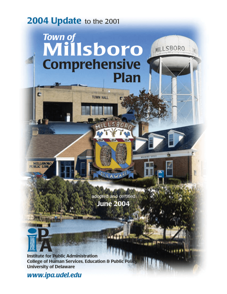 Millsboro Comprehensive Plan 2004 Update