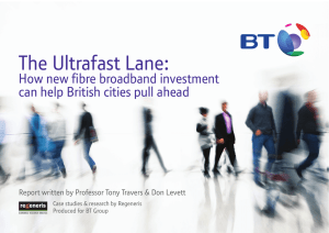 The Ultrafast Lane: How new fibre broadband investment