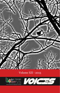 Volume XII - 2015