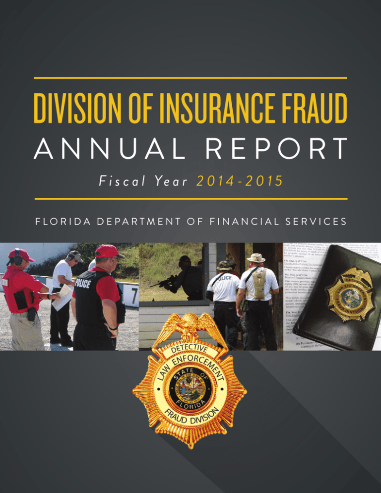 DIVISION OF INSURANCE FRAUD 1