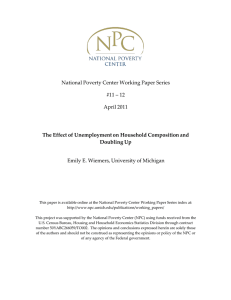 National Poverty Center Working Paper Series #11 – 12 April 2011