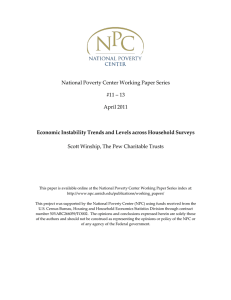 National Poverty Center Working Paper Series #11 – 13 April 2011