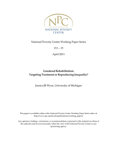 National Poverty Center Working Paper Series #11 – 15 April 2011