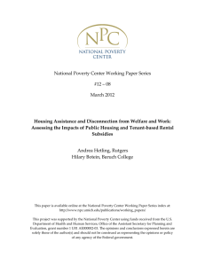 National Poverty Center Working Paper Series #12 – 08 March 2012