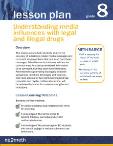 8 lesson plan Understanding media influences with legal