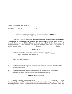 NONEXCLUSIVE Trustees  of  the  Minnesota  State ... State  of  Minnesota,  by  and ...