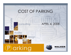 COST OF PARKING APRIL 4, 2008