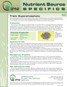 Triple Superphosphate No. 14