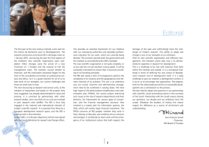 Editorial introduction