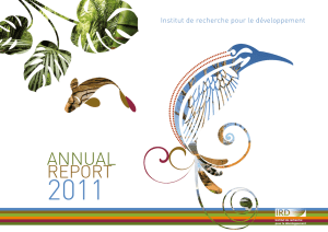 2011 AnnuAl report Institut de recherche pour le développement