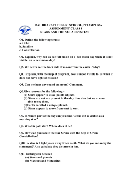 ASTRONOMY – STUDY GUIDE ANSWER KEY PART A: THE SOLAR SYSTEM hr diagram earth science questions 