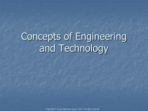 Concepts of Engineering and Technology