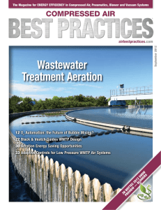 Wastewater Treatment Aeration