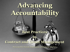 Advancing Accountability Best Practices in
