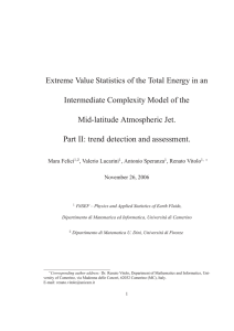 Extreme Value Statistics of the Total Energy in an
