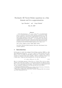 Stochastic 3D Navier-Stokes equations in a thin domain and its α-approximation and