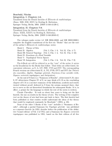 Bourbaki, Nicolas Integration. I. Chapters 1-6. El´