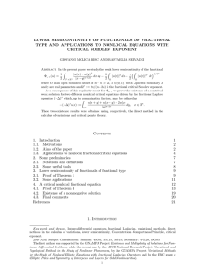 LOWER SEMICONTINUITY OF FUNCTIONALS OF FRACTIONAL CRITICAL SOBOLEV EXPONENT