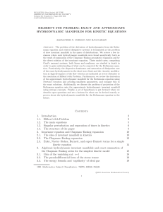 BULLETIN (New Series) OF THE AMERICAN MATHEMATICAL SOCIETY S 0273-0979(XX)0000-0